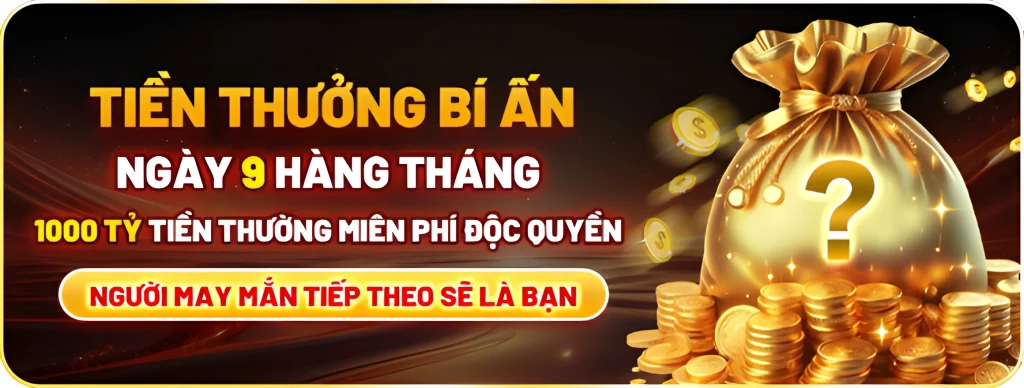 Ngày 09 hàng tháng 39bet11 tặng 1000 tỷ